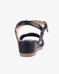 Sandal Xuồng Hạnh Dung Quai Đan Chéo Vân Mềm HD02229AB