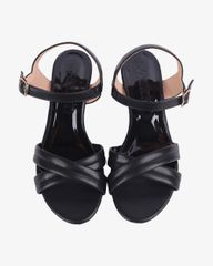 Sandal Xuồng Hạnh Dung Quai Đan Chéo Vân Mềm HD02229AB