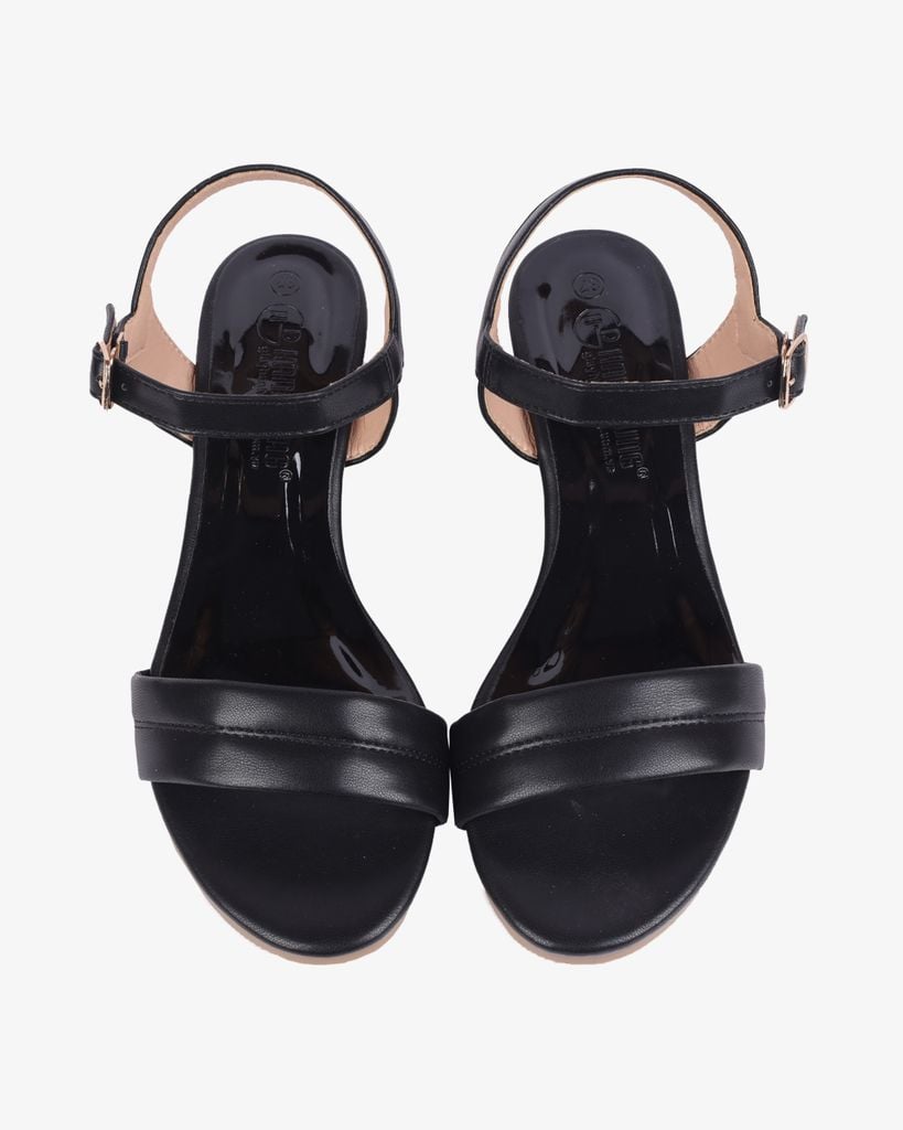 Sandal Xuồng Hạnh Dung Quai Ngang Viền Chỉ  HD02230AB