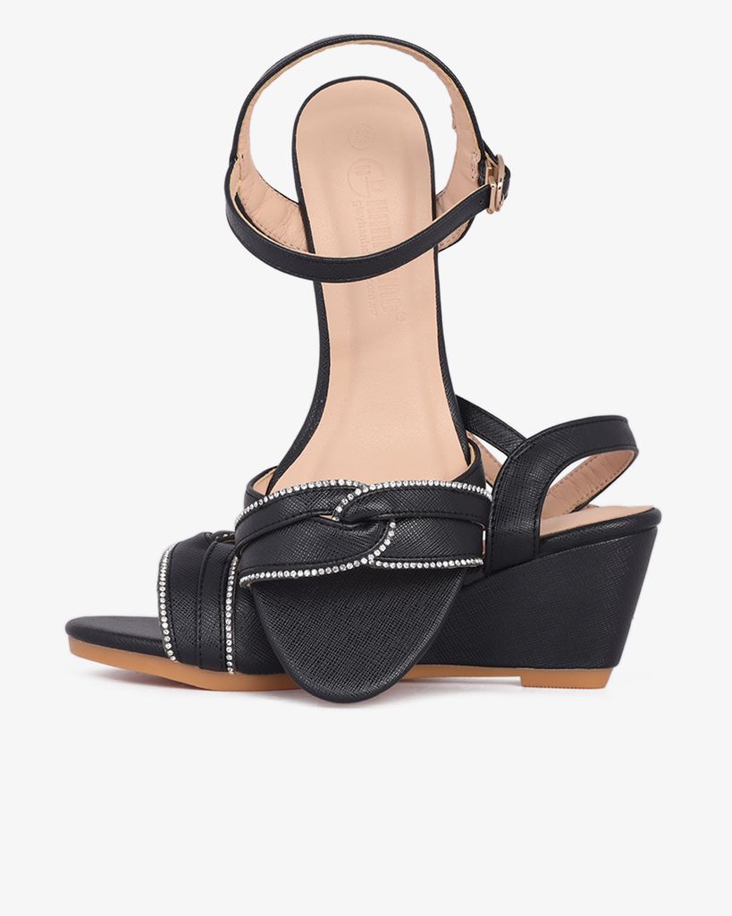 Sandal Đế Xuồng Hạnh Dung Quai Bản Luồn Xoàn HD02237AB
