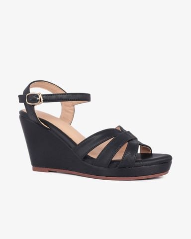Sandal Đế Xuồng Hạnh Dung Quai Đan Cách Điệu HD02238AB