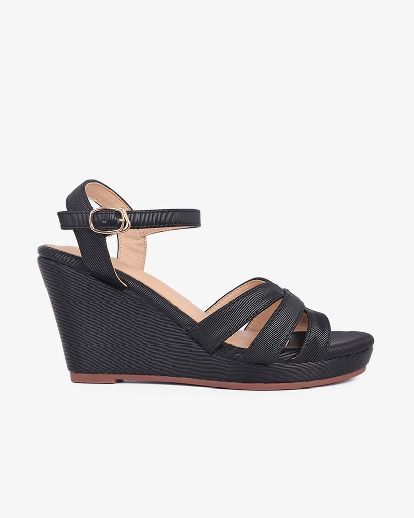 Sandal Đế Xuồng Hạnh Dung Quai Đan Cách Điệu HD02238AB