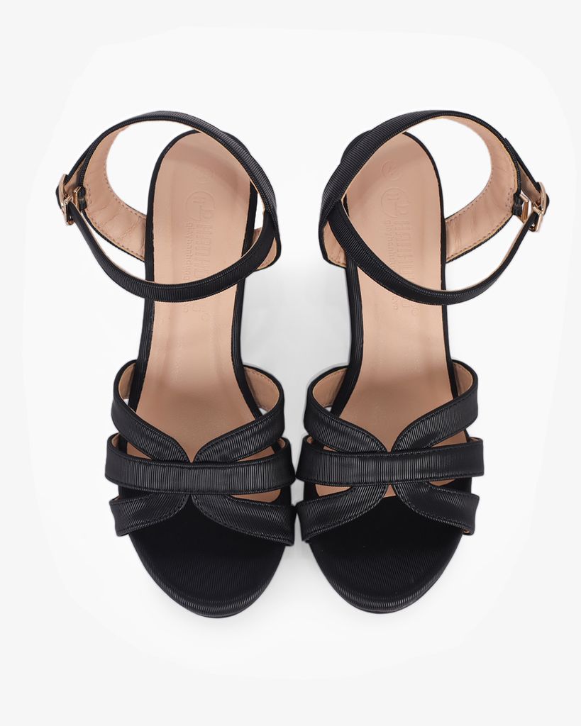 Sandal Đế Xuồng Hạnh Dung Quai Đan Cách Điệu HD02238AB