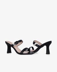 Dép Cao Gót Hạnh Dung Quai Nhị Ngọc Trai HD02240AB