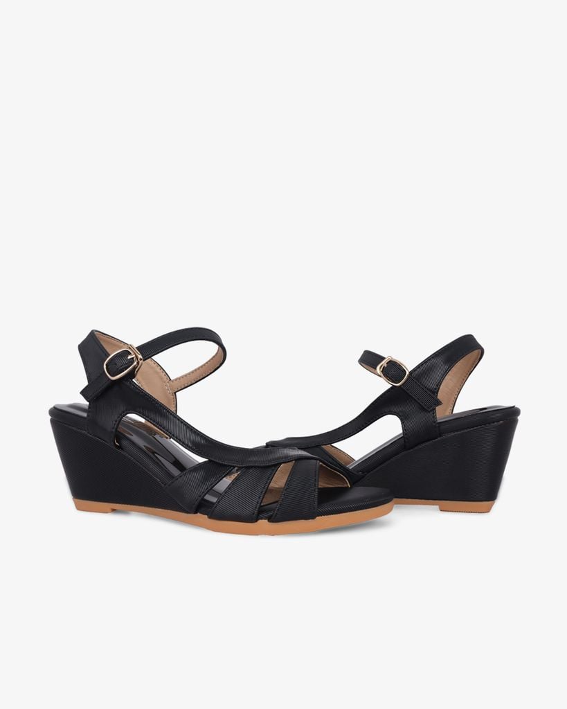 Sandal Đế Xuồng Hạnh Dung Nhiều Dây Nối Bên 6F HD02241AB