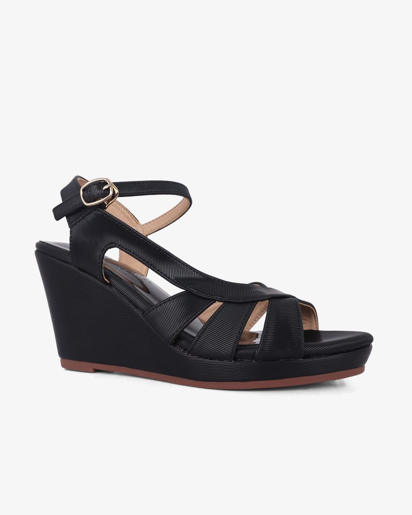 Sandal Đế Xuồng Hạnh Dung Nhiều Dây Nối Bên 9F HD02242AB