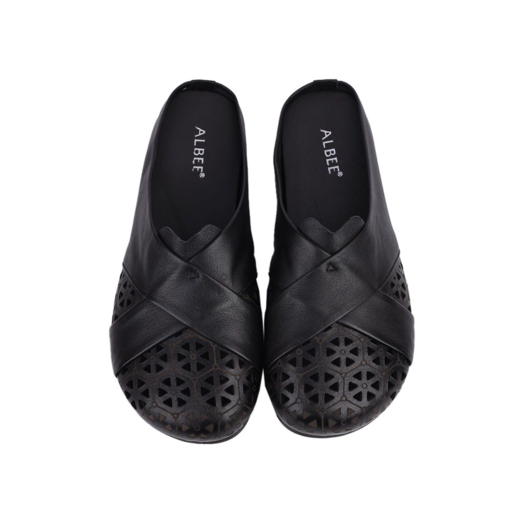 Dép Bít Mũi Albee Cách Điệu Laser HD0227TQ