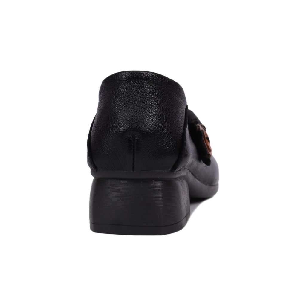 Giày Cao Gót Albee Dây Cài Kết Bông HD0229TQ