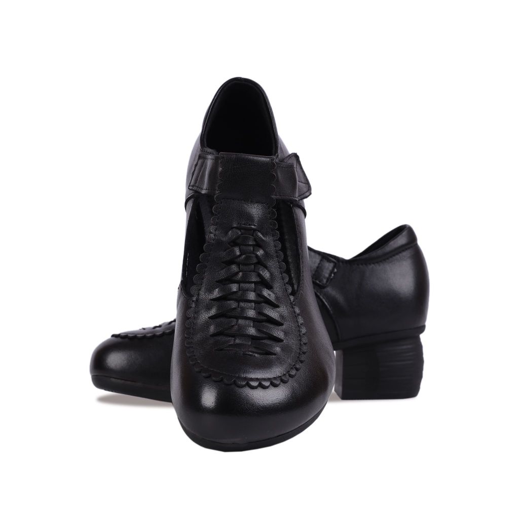 Giày Cao Gót Albee Đế Vuông Hậu Dán HD0231TQ