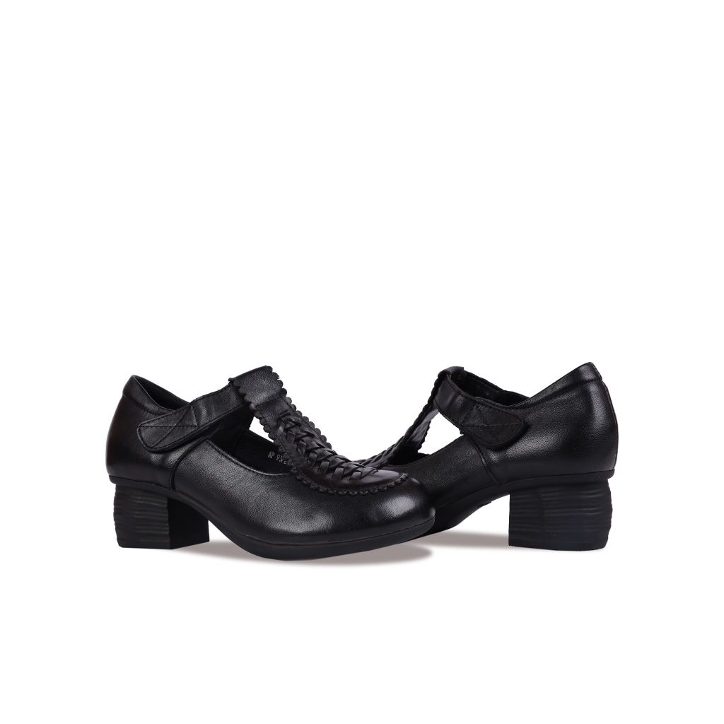 Giày Cao Gót Albee Đế Vuông Hậu Dán HD0231TQ