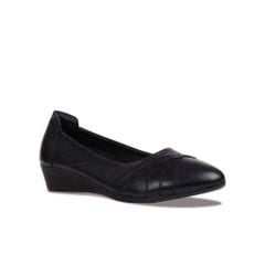 Giày Đế Xuồng Albee Bít Mũi Phối Cách Điệu HD0237TQ