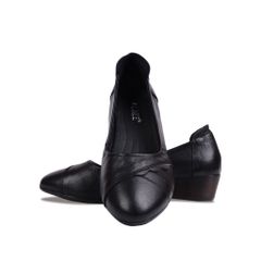 Giày Đế Xuồng Albee Bít Mũi Phối Cách Điệu HD0237TQ