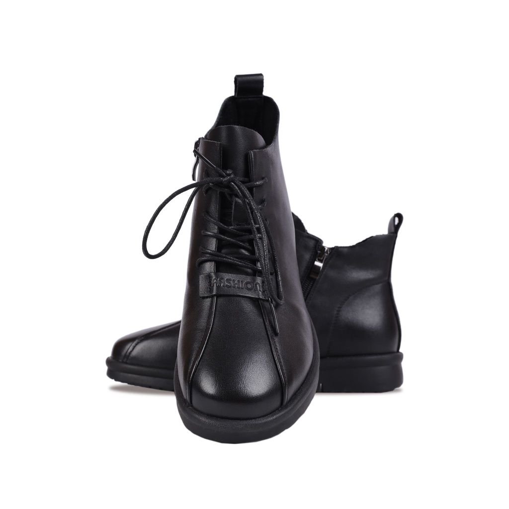 Giày Boot Albee Cột Dây HD0250TQ