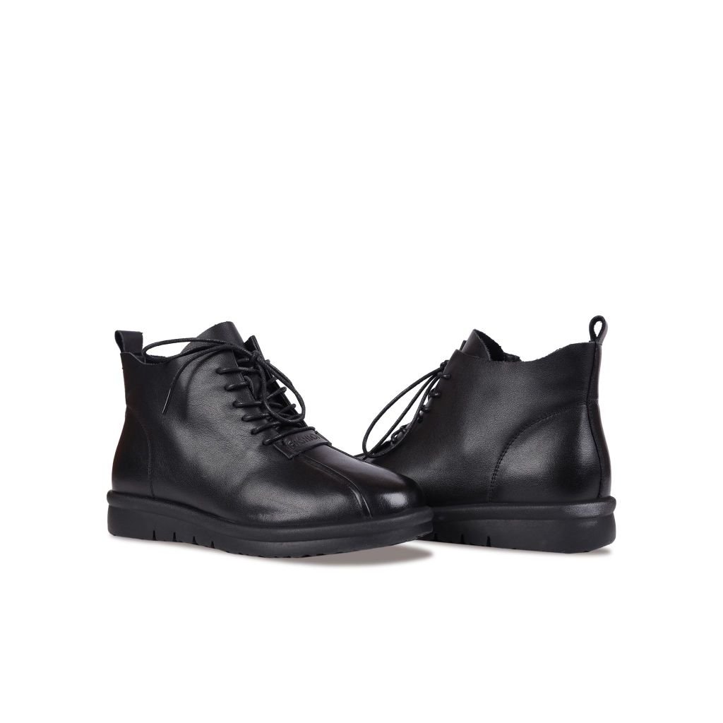Giày Boot Albee Cột Dây HD0250TQ