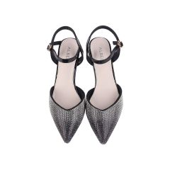 Sandal Cao Gót Albee Mũi Nhọn Đính Đá Sang Trọng HD0266TQ