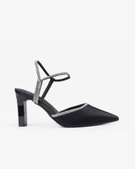 Sandal Cao Gót Albee Mũi Nhọn Phối Hậu Xoàn HD0268TQ