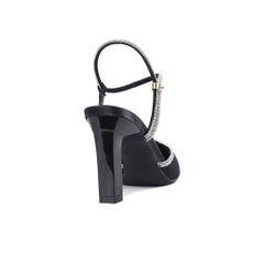Sandal Cao Gót Albee Mũi Nhọn Phối Hậu Xoàn HD0268TQ