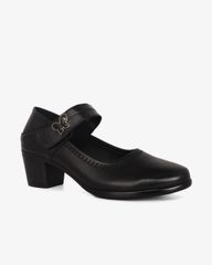 Giày Cao Gót Albee Trơn Hậu Khóa Bướm HD0278TQ