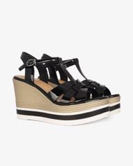 Sandal Đế Xuồng Albee Quai Luồng Nối T-Strap HD0289TQ