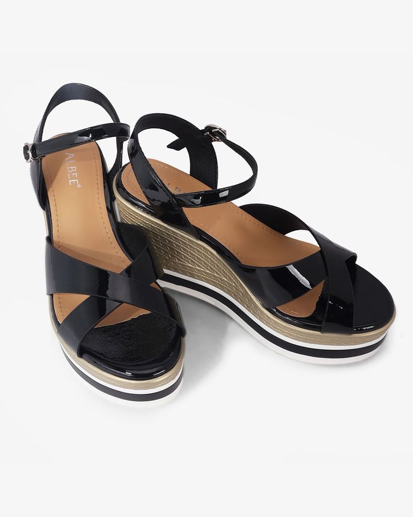 Sandal Đế Xuồng Albee Quai Chéo HD0290TQ