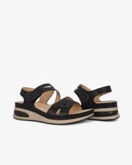 Sandal Đế Xuồng Hạnh Dung Bản Ngang Khoét Chỉ HD0302AC