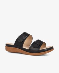 Dép Đế Xuồng Hạnh Dung Quai Nhị Khóa Nịt HD0307AC