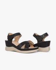 Sandal Đế Xuồng Hạnh Dung Quai Chéo Laser  HD0309AC