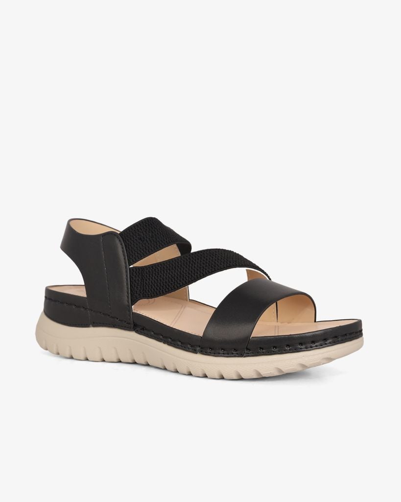 Sandal Đế Xuồng Hạnh Dung Quai Bản Thun HD0310AC