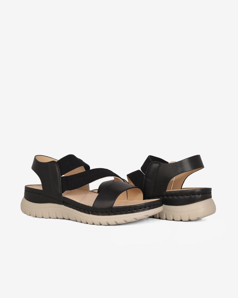 Sandal Đế Xuồng Hạnh Dung Quai Bản Thun HD0310AC