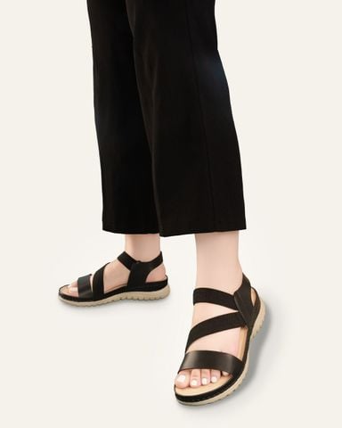 Sandal Đế Xuồng Hạnh Dung Quai Bản Thun HD0310AC