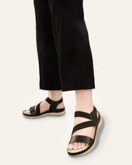 Sandal Đế Xuồng Hạnh Dung Quai Bản Thun HD0310AC