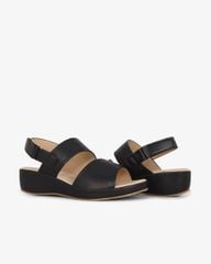 Sandal Đế Xuồng Hạnh Dung Hai Quai Ngang Hậu Dán HD0312AC