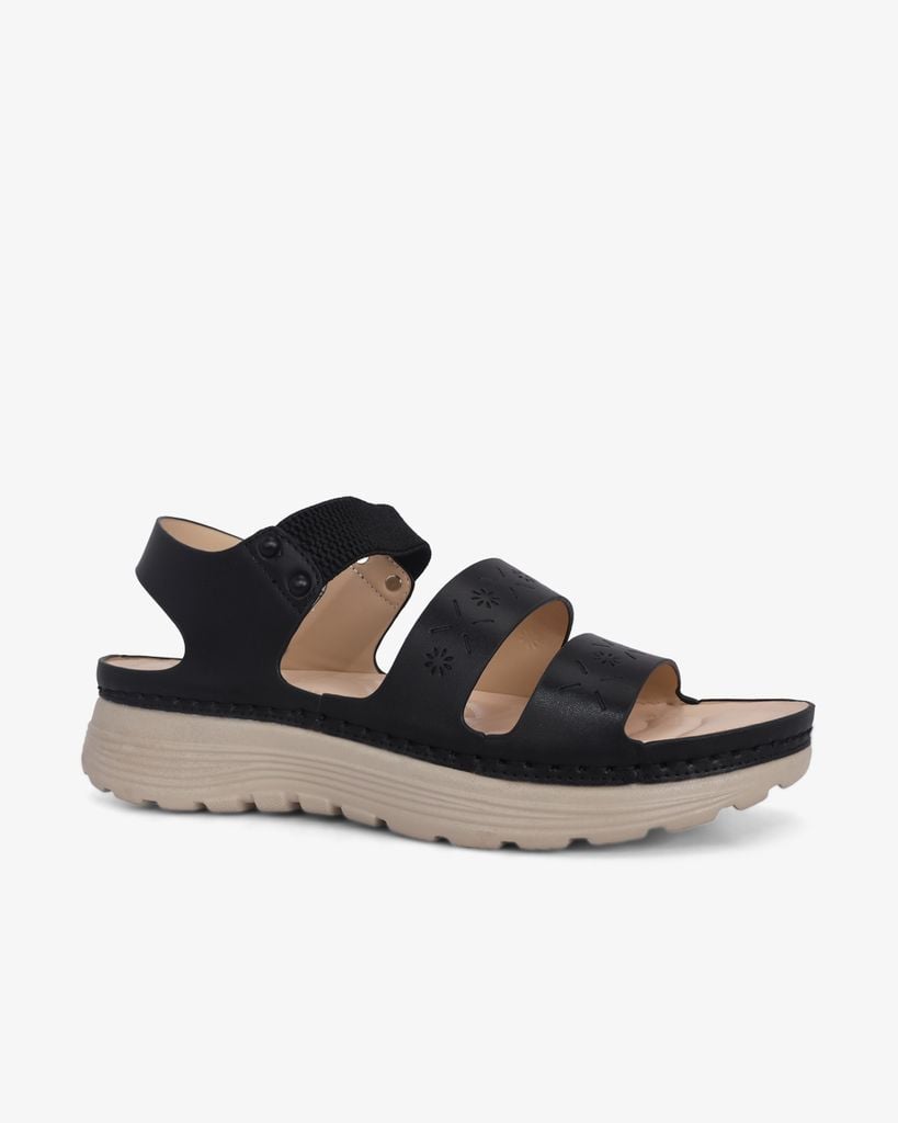 Sandal Đế Xuồng Hạnh Dung Hai Quai Ngang HD0318AC