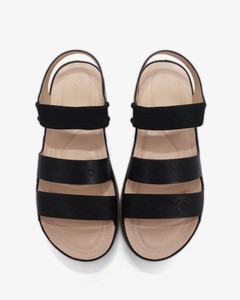 Sandal Đế Xuồng Hạnh Dung Hai Quai Ngang HD0318AC