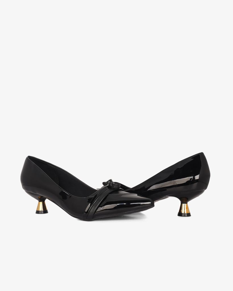 Giày Cao Gót Hạnh Dung Mũi Nhọn Hoa Hồng HD041000AD