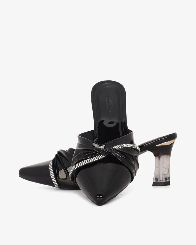 Dép Bít Mũi Hạnh Dung Gót MiCa Dây Xoàn HD041002AD