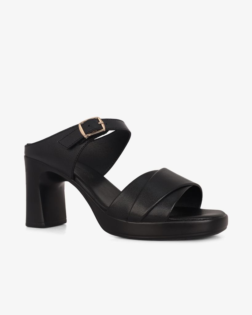 Dép Cao Gót Hạnh Dung Quai Nhị Khóa Nịt HD041007AD