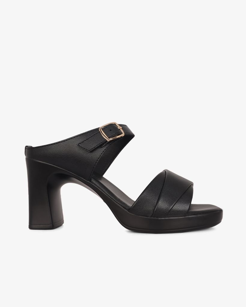 Dép Cao Gót Hạnh Dung Quai Nhị Khóa Nịt HD041007AD