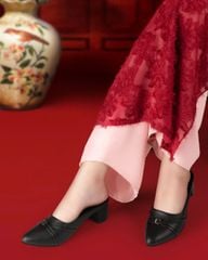 Dép Bít Mũi Hạnh Dung Dây Khóa Nhỏ HD041011AD