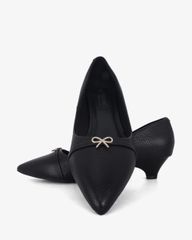 Giày Cao Gót Hạnh Dung Khóa Nơ Nhỏ HD041017AD