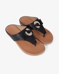 Dép Đế Xuồng Hạnh Dung Kẹp Xỏ Ngón Khóa OC HD041022AD