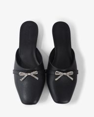 Dép Bít Mũi Hạnh Dung Khóa Nơ Xoàn HD041023AD