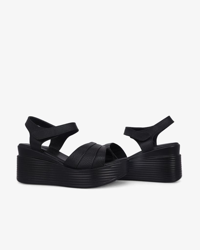 Sandal Đế Xuồng Hạnh Dung Quai Đắp Chéo HD041035AD
