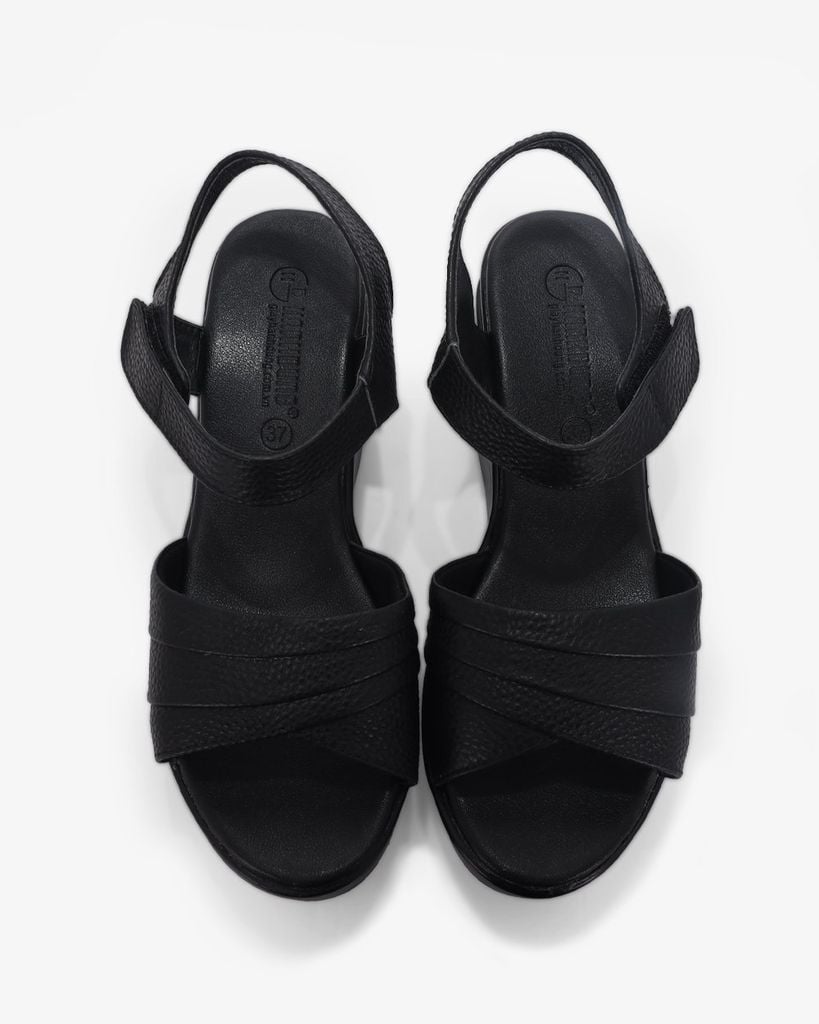 Sandal Đế Xuồng Hạnh Dung Quai Đắp Chéo HD041035AD