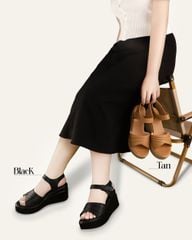 Sandal Đế Xuồng Hạnh Dung Quai Đắp Chéo HD041035AD