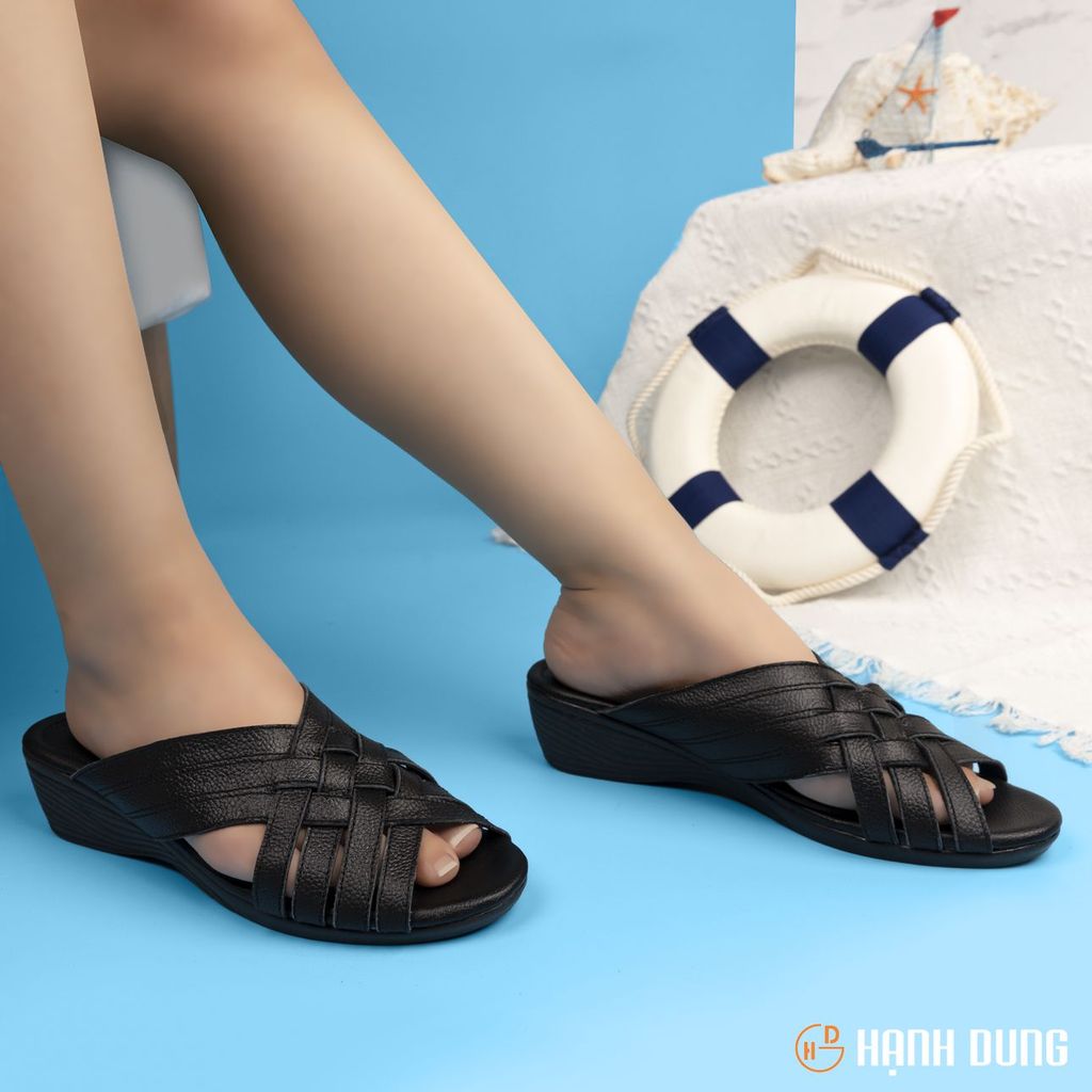 Dép Xuồng Hạnh Dung Dây Đan HD04640AD