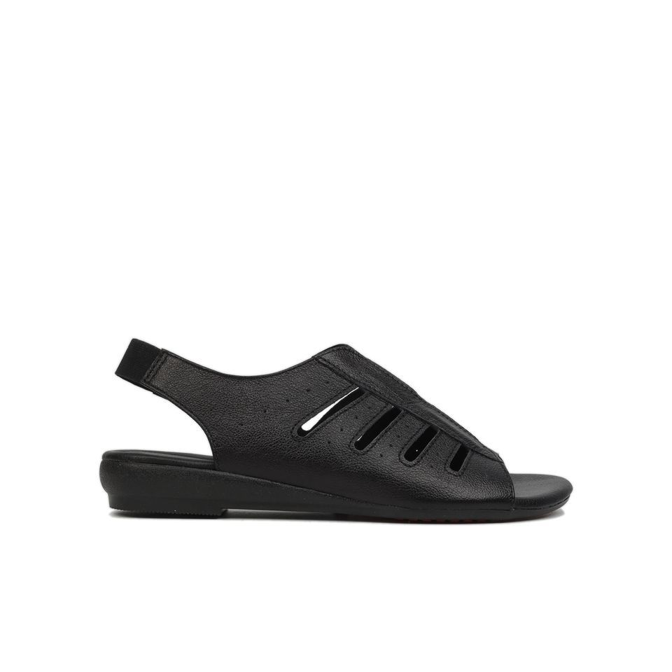 Sandal Xuồng Hanh Dung Bản Khoét Hậu Thun HD04662AD