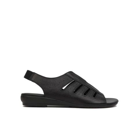 Sandal Xuồng Hanh Dung Bản Khoét Hậu Thun HD04662AD