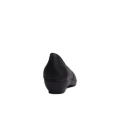 Giày Đế Xuồng Hạnh Dung Mũi Tròn Trơn HD04709AD