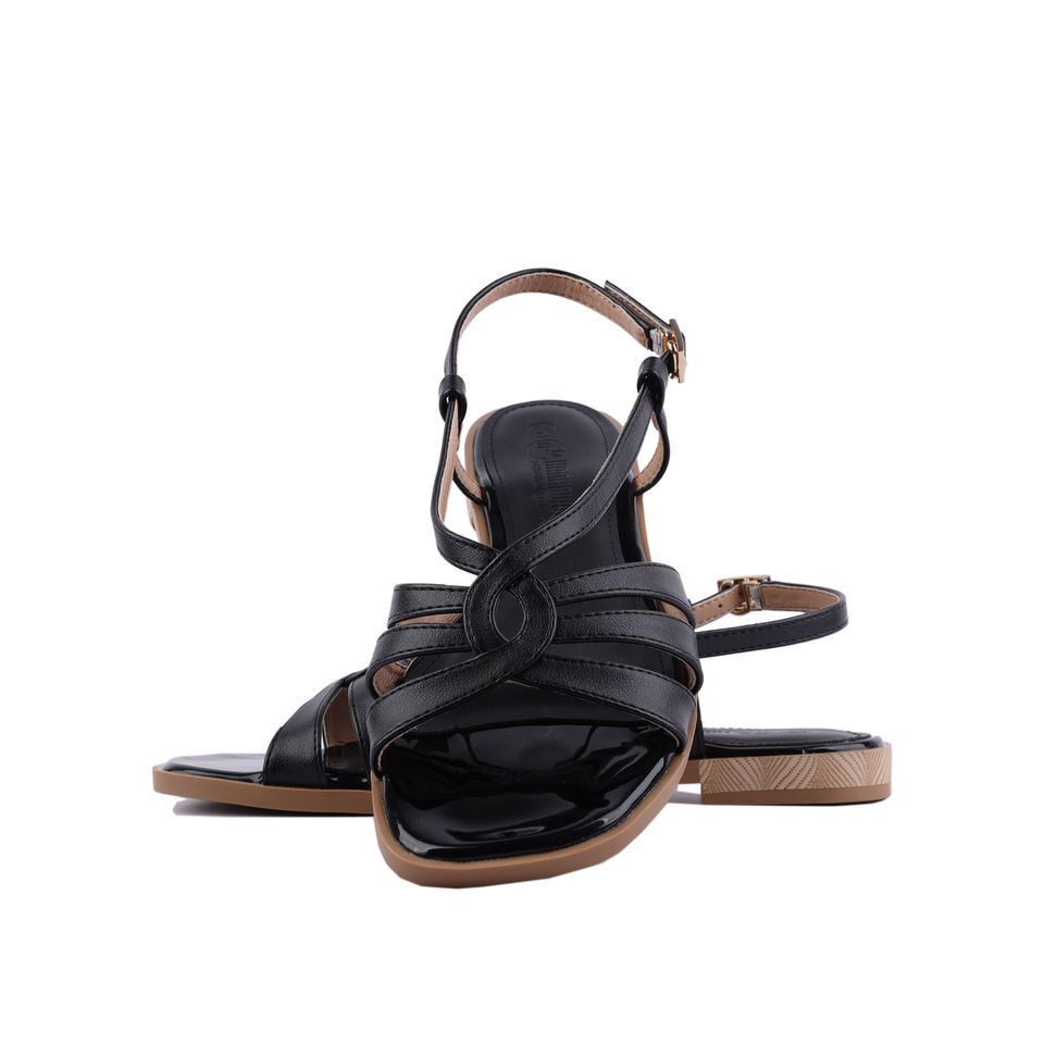 Sandal Hạnh Dung Dây Đan Đế Xẹp HD04757AD